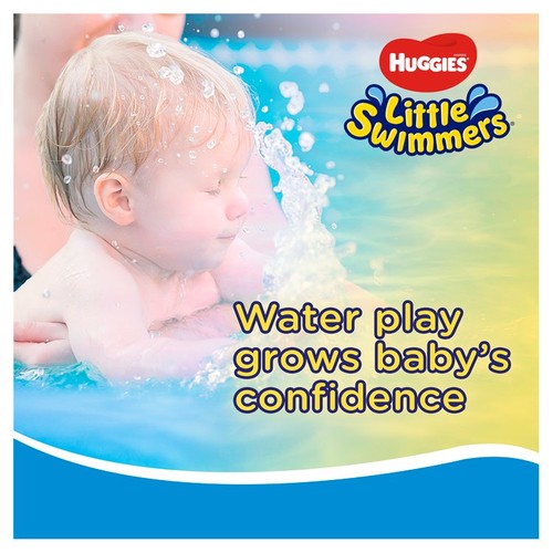 Huggies Little Swimmers Swim Nappies, Size 5-6 (12-18kg) thumbnail 6