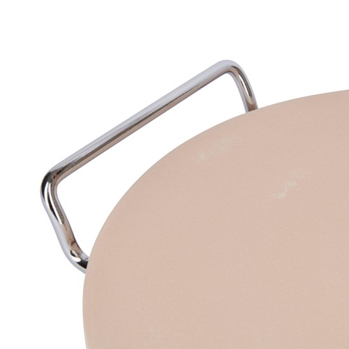 KitchenCraft World of Flavours 32cm Pizza Stone, Stand & Cutter Set thumbnail 4