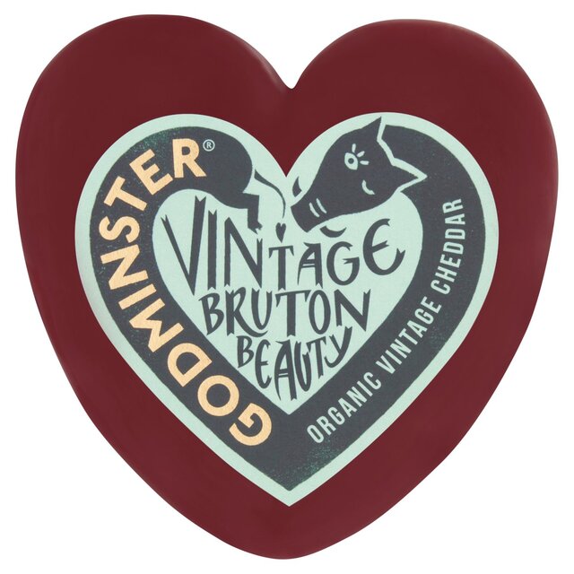 Godminster British Heart-Shaped Vintage Organic Cheddar