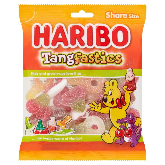 Haribo Tangfastics Fizzy Sweets Sharing Bag