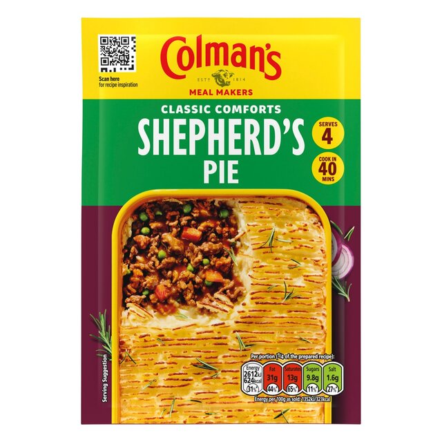 Colman's Shepherd's Pie Recipe Mix  50G thumbnail 2