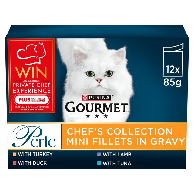 Gourmet Perle Chef's Collection in Gravy Wet Cat Food