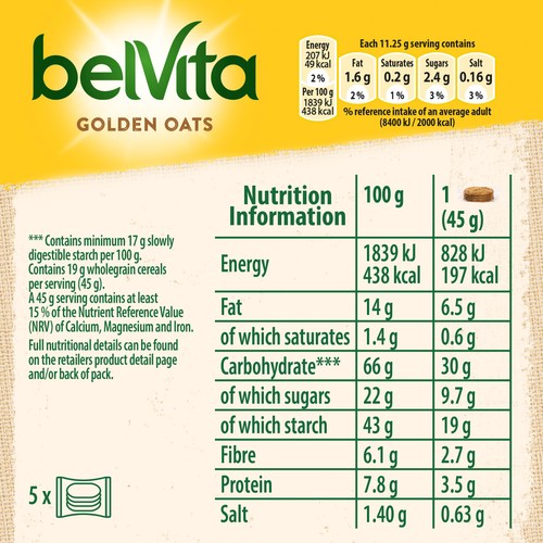 Belvita Golden Oats Breakfast Biscuits thumbnail 7