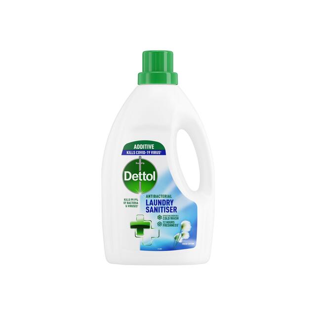 Dettol Antibacterial Laundry Cleanser Fresh Cotton thumbnail 3