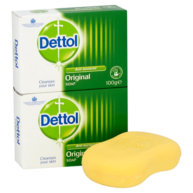 Dettol Original Antibacterial Hand Soap Bar thumbnail 2