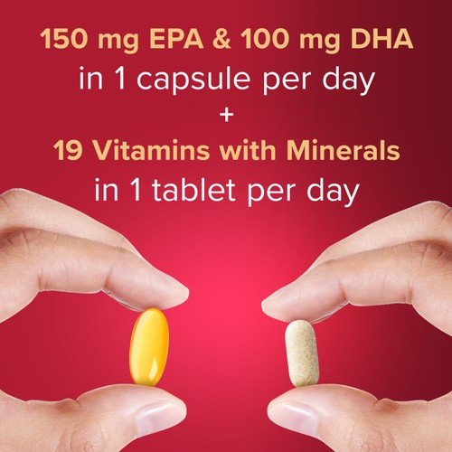 Seven Seas Perfect7 Man Plus Multivitamins & Omega-3 30 Day Duo Pack thumbnail 2