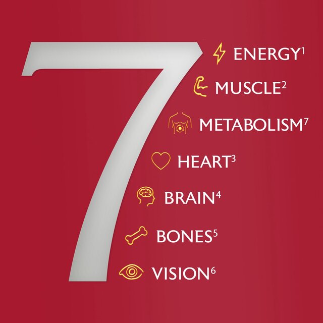 Seven Seas Perfect7 Man Plus Multivitamins & Omega-3 30 Day Duo Pack thumbnail 4