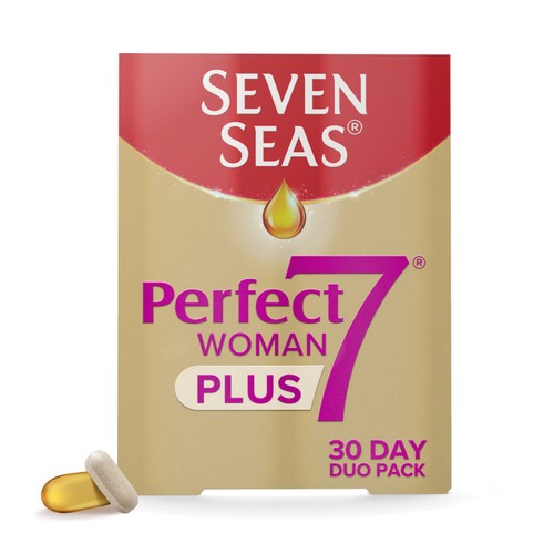 Seven Seas Perfect7 Woman Plus Multivitamins & Omega-3 30 Day Duo Pack