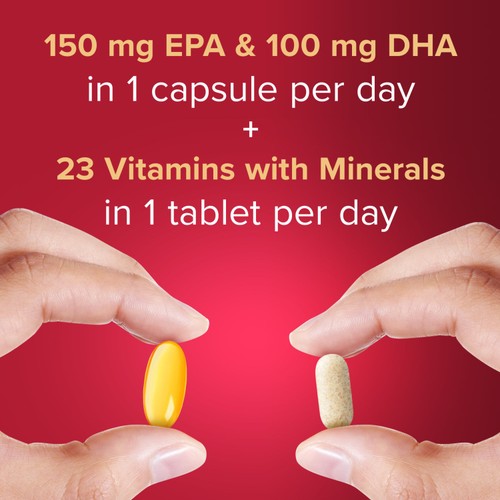 Seven Seas Perfect7 Woman Plus Multivitamins & Omega-3 30 Day Duo Pack thumbnail 2