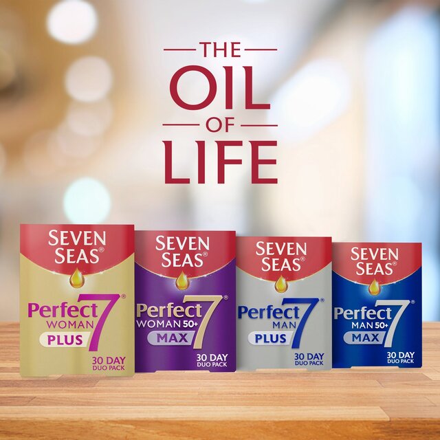 Seven Seas Perfect7 Woman Plus Multivitamins & Omega-3 30 Day Duo Pack thumbnail 8
