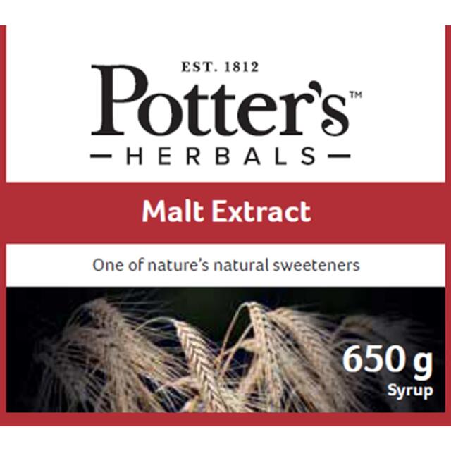 Potters Herbals Malt Extract Natural Sweetener Liquid thumbnail 2