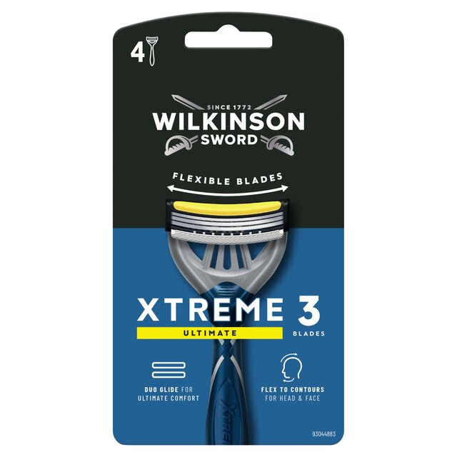 Wilkinson Sword Xtreme 3 Ultimate Plus Men's Disposable Razors