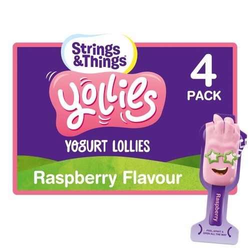 Yollies Raspberry Yogurt Lolly