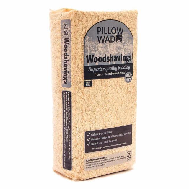 Pillow Wad Wood Shavings, Small
