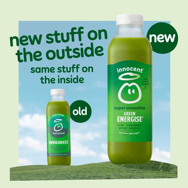 Innocent Green Energise, Kiwi, Cucumber, Apple & Matcha Super Smoothie thumbnail 6