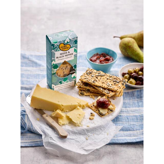 Easy Bean Chickpea Crispbread Seeds & Black Pepper thumbnail 2