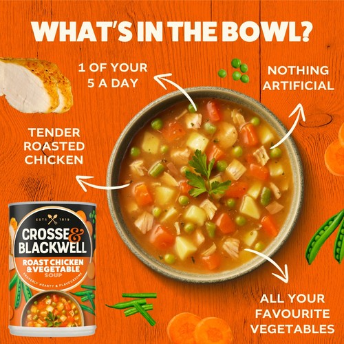 Crosse & Blackwell Roast Chicken & Vegetable Soup thumbnail 2