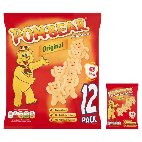 Pom-Bear Original Multipack Crisps thumbnail 2
