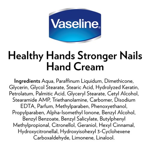 Vaseline Intensive Care Healthy Hands + Stronger Nails Hand Cream thumbnail 4