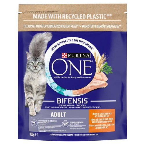 Purina One Chicken Dry Cat Food  thumbnail 2