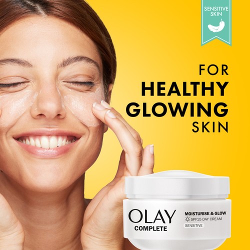 Olay Essentials Complete Care Moisturiser UV Cream Sensitive SPF 15 thumbnail 2
