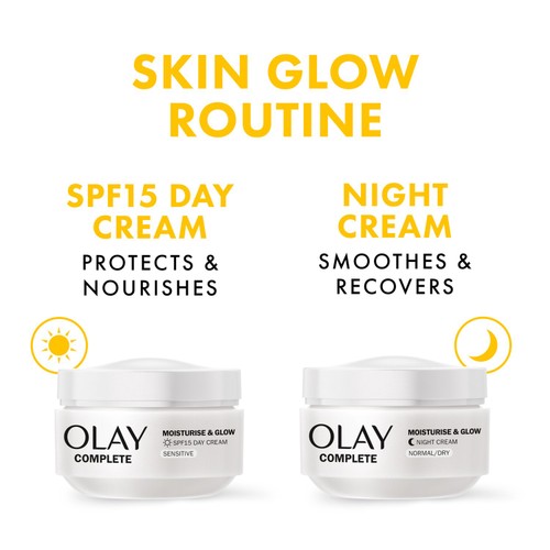 Olay Essentials Complete Care Moisturiser UV Cream Sensitive SPF 15 thumbnail 6
