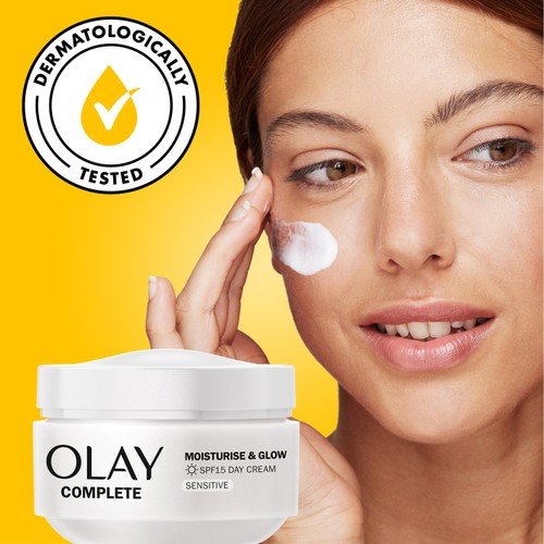 Olay Essentials Complete Care Moisturiser UV Cream Sensitive SPF 15 thumbnail 7