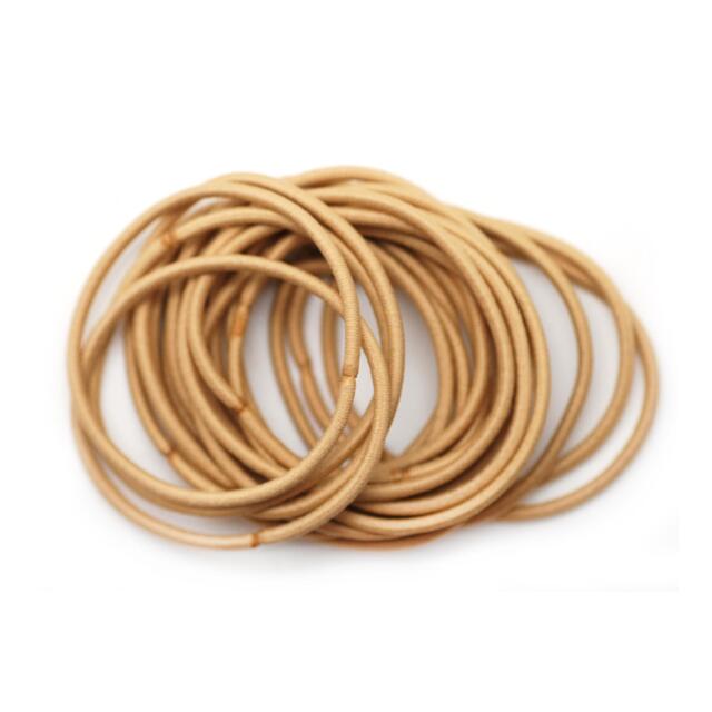 Thin Snag Free Hair Bands, Blonde
