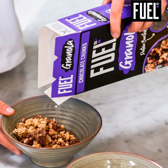 FUEL 10K Chocolate Chunks Protein Granola Breakfast Cereal thumbnail 8
