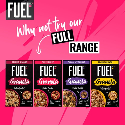 FUEL 10K Super Berry Protein Granola Breakfast Cereal thumbnail 8