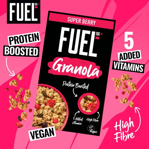 FUEL 10K Super Berry Protein Granola Breakfast Cereal thumbnail 9