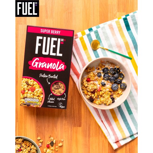 FUEL 10K Super Berry Protein Granola Breakfast Cereal thumbnail 10