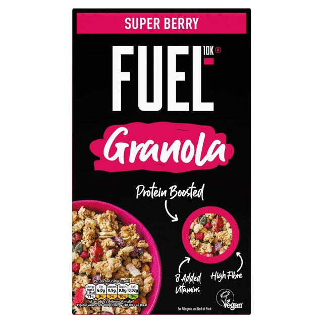 FUEL 10K Super Berry Protein Granola Breakfast Cereal thumbnail 2