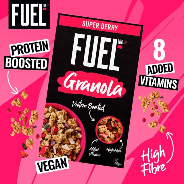 FUEL 10K Super Berry Protein Granola Breakfast Cereal thumbnail 9