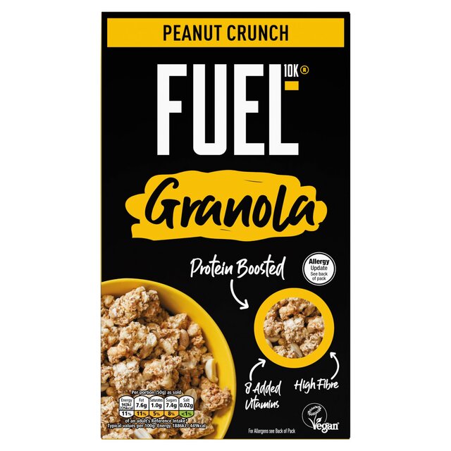 FUEL 10K Peanut Crunch Protein Granola Breakfast Cereal thumbnail 2