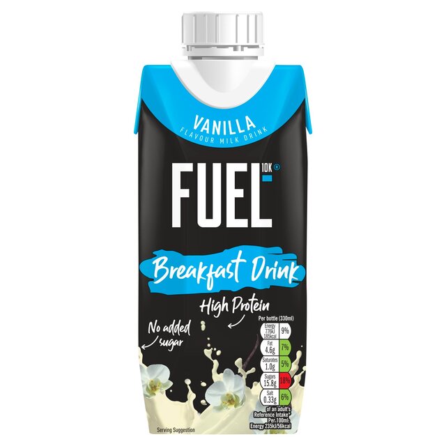 FUEL 10K Vanilla High Protein Milk Breakfast Drink thumbnail 2