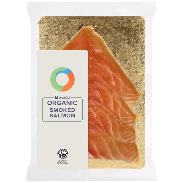 Ocado Organic Oak Smoked Salmon