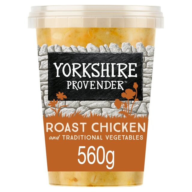 Yorkshire Provender Roast Chicken Soup & Traditional Vegetables