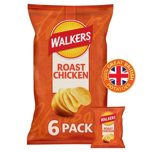 Walkers Roast Chicken Multipack Crisps