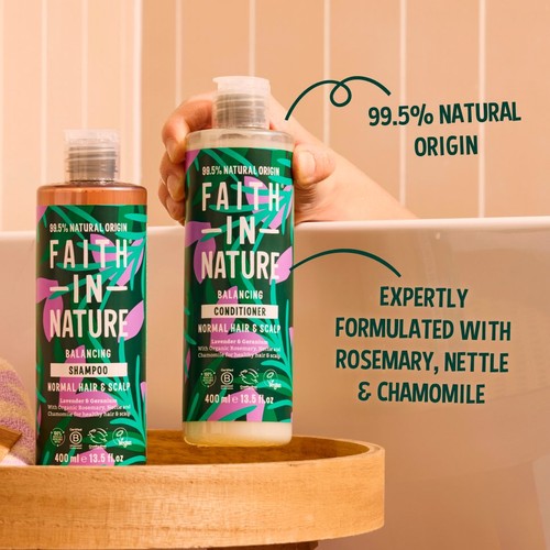 Faith in Nature Lavender & Geranium Conditioner thumbnail 6