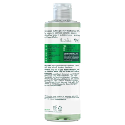 Faith in Nature Aloe Vera Shampoo thumbnail 2