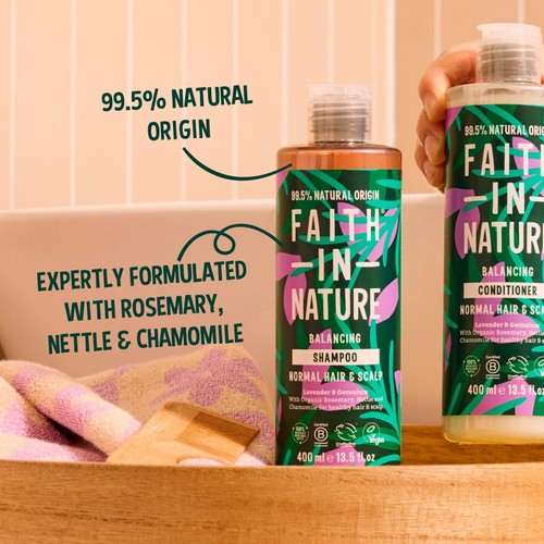 Faith in Nature Lavender & Geranium Shampoo thumbnail 7