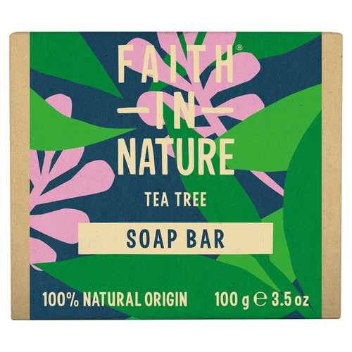 Faith in Nature Tea Tree Pure Hand Made Soap Bar
