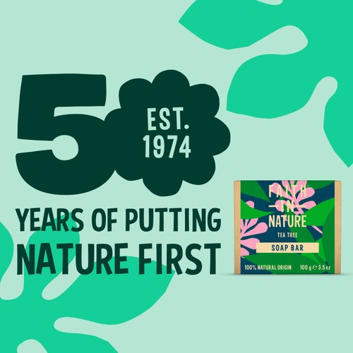Faith in Nature Tea Tree Pure Hand Made Soap Bar thumbnail 2