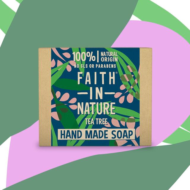 Faith in Nature Tea Tree Pure Hand Made Soap Bar thumbnail 3