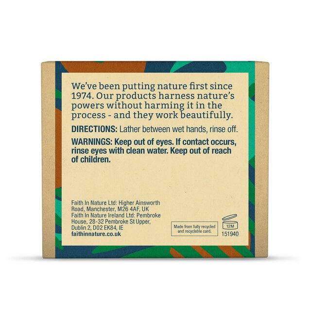 Faith in Nature Coconut Pure Hand Made Soap Bar thumbnail 2