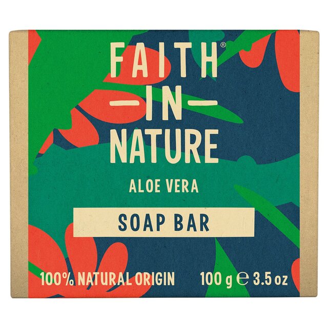 Faith in Nature Aloe Vera Pure Hand Made Soap Bar