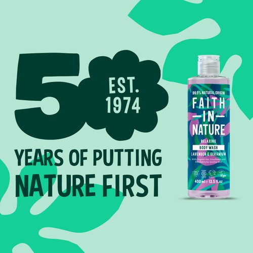 Faith in Nature Lavender & Geranium Body Wash thumbnail 3