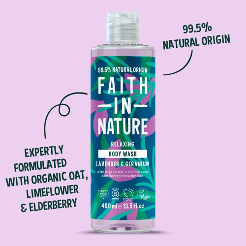 Faith in Nature Lavender & Geranium Body Wash thumbnail 6