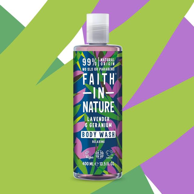 Faith in Nature Lavender & Geranium Body Wash thumbnail 4